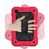 NIKCORP Ovitek za Samsung Galaxy Tab A8 10.5 2022, silikonski, s 360° vrtljivim stojalom in pasom, odporen na udarce, rdeč, (5000139289) | Shoptok.si