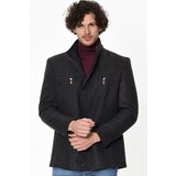 Dewberry K7126 MEN'S COAT-DIAGONAL ANTHRACITE | Shoptok.si
