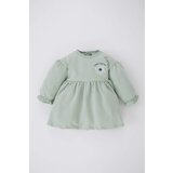 Defacto Regular Fit Flower Long Sleeve Knitted Dress | shoptok.hr