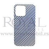  futrola soft print geometrik No6 za iphone 13 pro max (6.7) belo-plava | ePonuda.com