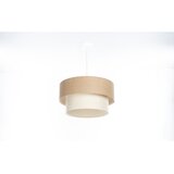  Luster na sajli DUO 1xE27/60W/230V prečnik 40 cm bež/krem | Eponuda.com