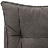  Masažna Radna stolica - Uredska stolica od tkanine siva - Siva 1 Sa naslonom za noge | shoptok.hr