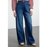 Trendyol Blue High Waist Extra Wide Leg Jeans | shoptok.hr