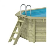  Drveni bazen NEMO 7,3x3,97 - V.1,45 m - sidrenje šarafanjem | shoptok.hr