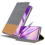 Cadorabo Ohišje, združljiv s Samsungom v svetlo sivo rjavi barvi - zaščitni pokrov z magnetnim zapiranjem, stoječo funkcijo in režo za kartico, (20565992) Cene