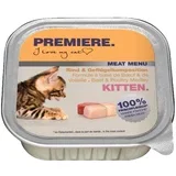 Cat Meat Menu Kitten govedina i meso peradi 100 g ALU-pak