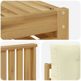  Set vanjskih sofa 6 kom. Bijela i krem | shoptok.hr