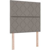 vidaXL Vzglavje z LED lučmi z vzglavjem Taupe 100 cm blago, (5000044003) Cene