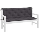vidaXL Blazina za vrtno klop 2 kosa antracit 150x50x7cm oxford tkanina | Shoptok.si