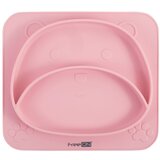 Freeon tanjur silikon bear roza | shoptok.hr