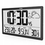 GreenBlue LCD stenska ura GB218 + vremenska postaja, DCF, (21980937) | Shoptok.si