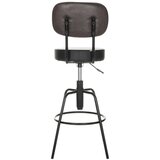 MID.YOU Barski Stol Disc High, Črna | Shoptok.si