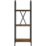 vidaXL Polica Dimljeni hrast 40 x 30 x 109 cm Konstruirano drvo | shoptok.hr