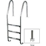 F-F Merdevine Standard 4 stepenika AISI 304 gum step Flanša - EKO | ePonuda.com