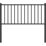  Metalno zamjensko uzglavlje crno 100 cm | shoptok.hr