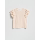 Reserved Bluza s volanima - pastelnoružičasto | shoptok.hr