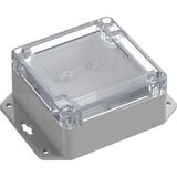 TRU COMPONENTS 6U07090905737 TC-13865236 industrijsko kućište 121.5 x 90 x 45 ABS-PC svijetlosiva, prozirna 1 kom. Cijene