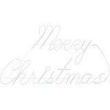 vidaXL Božični znak med 216 LED Rdeča 99 x 55 x 13 cm elezo | Shoptok.si