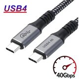 Velteh Kabl USB Tip C Thunderbolt 3 KT-USB4.05M 100W (20V 5A) 0.5m