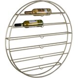 PT LIVING Zidni metalni držač za boce vina u zlatnoj boji broj boca 12 kom 80x80x9 cm Redondo – | shoptok.hr