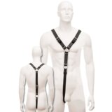 LEATHER BODY HARNESS MEN BLACK | shoptok.hr