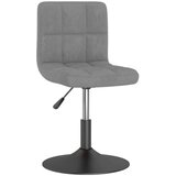 vidaXL Vrtljivi jedilni stoli 4 kosi temno siv žamet, (20946866) | Shoptok.si