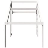 Krov za dječji krevet bijeli 198 x 97 x 113 cm masivna borovina | shoptok.hr
