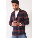 Dewberry G697 MEN'S SHIRT-NAVY-BURGUNDY | shoptok.hr