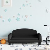 vidaXL Dječja fotelja crna 70 x 45 x 30 cm od tkanine Cijene