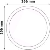 Avide Plafonjera LED, vgradna, 24W, 2000 lm, 4000K, IP20 - ACRPNW-R-24W-ALU | Shoptok.si
