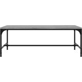  Stolić za kavu boja sivog hrasta 100x50x35 cm konstruirano drvo | Shoptok.si