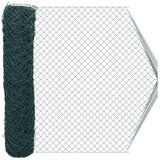 Ograda od lančane veze Zelena 2 x 20 m Čelik - 20 m | shoptok.hr