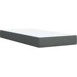  Podesivi krevet s madracem Tamnosiva 80 x 200 cm Tkanina | shoptok.hr