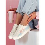 DStreet Sneakersy damskie na platformie JUNOMI różowe | Shoptok.si