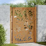  Vrtna vrata 100x150 cm Čelik otporan na vremenske uvjete Valoviti dizajn | shoptok.hr