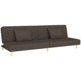  Kavč dvosed z ležiščem in dvema blazinama rjavo blago, (21749661) | Shoptok.si