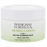the perfect matcha 3-In-1 melting cleansing balm balzam za skidanje šminke i čišćenje lica 40 g za žene