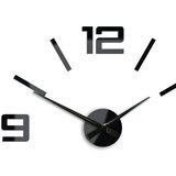  Stenske ure XL BLACK HMCNH065-black (moderna stenska ura) | Shoptok.si