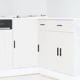 Podni ormarić za umivaonik "Lyon" Bijeli inženjerski drvo | Eponuda.com