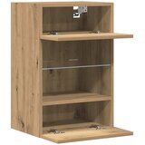  Zidni ormarići s LED svjetlima za TV 2 kom Artisan hrast | shoptok.hr