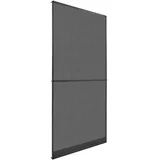 Zaslon za insekte s čepom Antracit i crna 100 x 215 cm - Antracit 100 x 215 cm