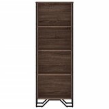  Regal za knjige boja hrasta 50x31x137,5 cm konstruirano drvo | Eponuda.com