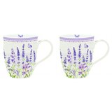 Easy Life Set 2 skodelic iz porcelana v darilnem pakiranju Lavender Field Cene