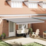  Tkanina za tende s Svijetlo siva 450 × 300 cm Poliester | shoptok.hr