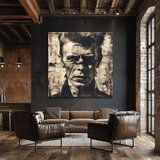  Slika Davida Bowieja na platnu - Žestoki pogled | shoptok.hr