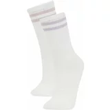 Defacto Woman 2 Piece Cotton Long Socks
