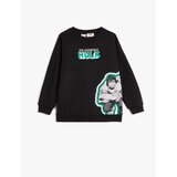 Koton Hulk Sweatshirt Licensed Crew Neck Long Sleeve Raised Cene