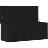  Kutija za spremanje s pohranom Crni hrast 90 x 35 x 35 cm | shoptok.hr
