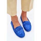 Boto Ladies Suede Moccasins Cobalt Lenvie | Shoptok.si