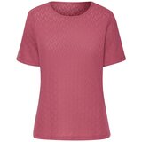 VIVANCE Majica temno siva / jagoda | Shoptok.si